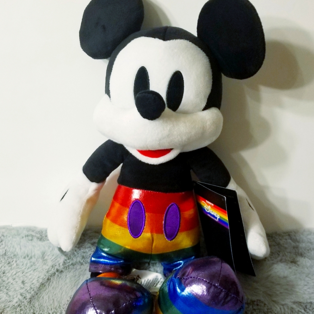 Disney Mickey Mouse Rainbow Collection Plush